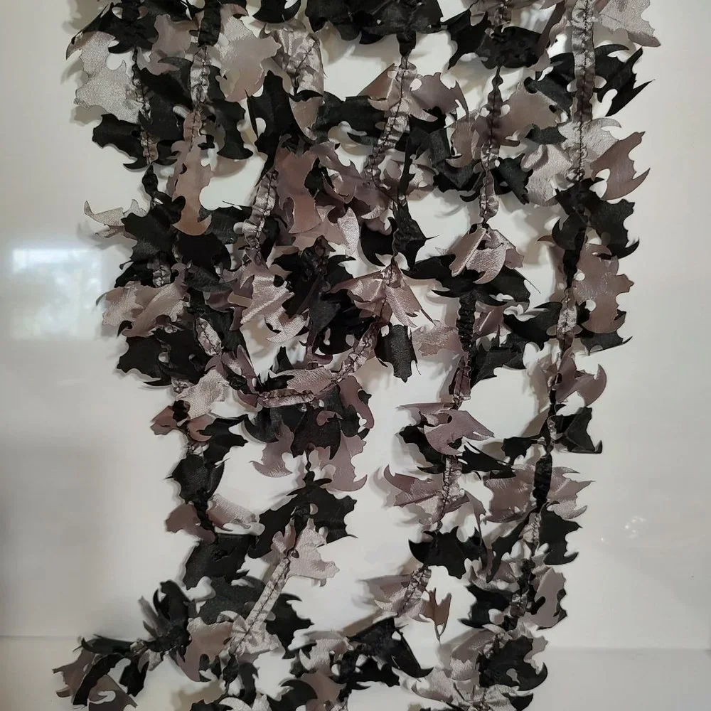 Katherine's Collection Sinister Bat Ribbon Trim - Halloween Garland